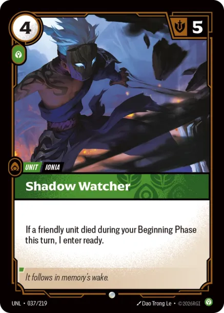 Shadow Watcher Frente
