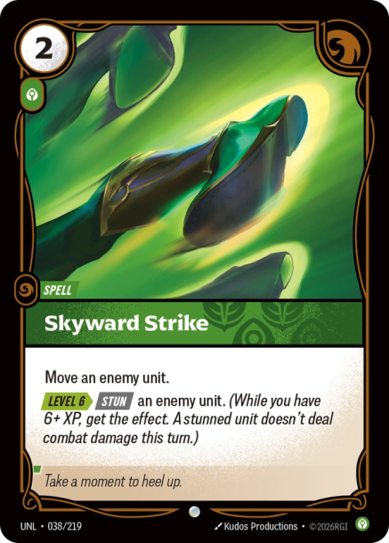 Skyward Strike Frente