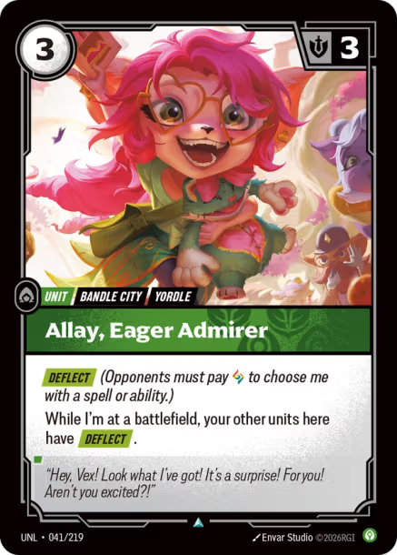 Allay - Eager Admirer Frente