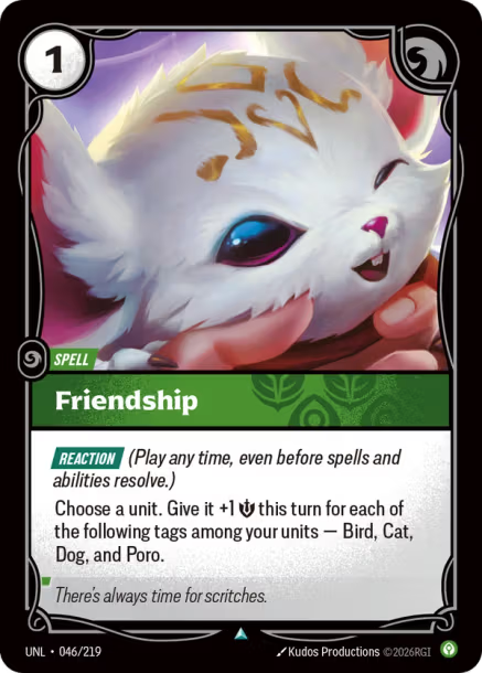 Friendship Card Front