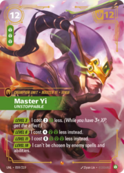 Master Yi, Unstoppable