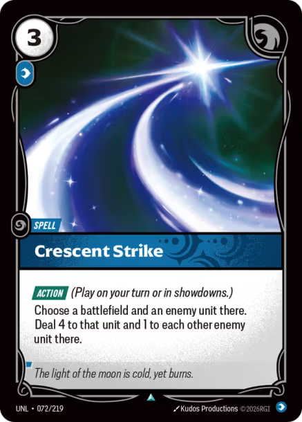 Crescent Strike Frente