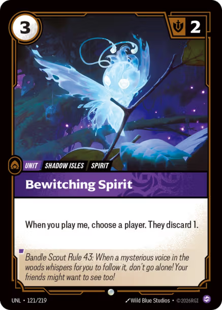 Bewitching Spirit Card Front