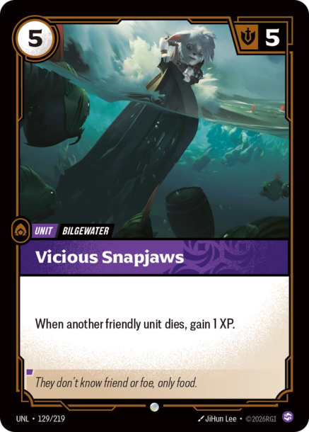 Vicious Snapjaws Frente