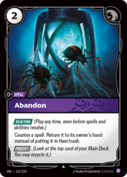 Abandon