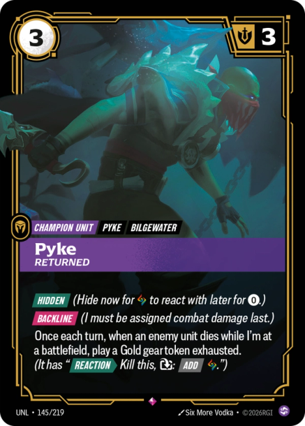 Pyke - Returned Card Front