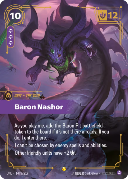 Baron Nashor Card Front