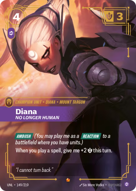 Diana - No Longer Human Frente