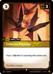 Crimson Pigeons 154