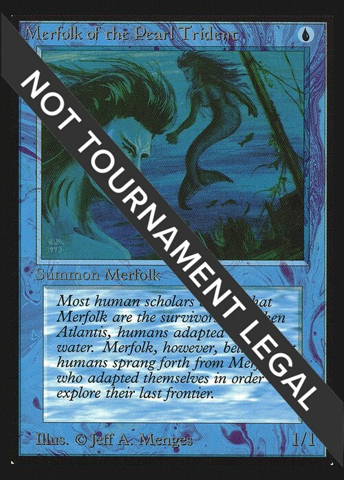 Merfolk of the Pearl Trident Card Front