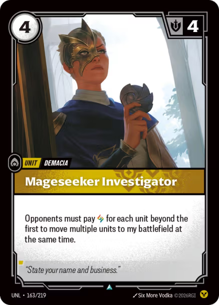 Mageseeker Investigator Frente