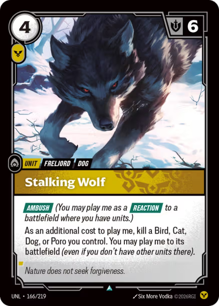 Stalking Wolf Frente
