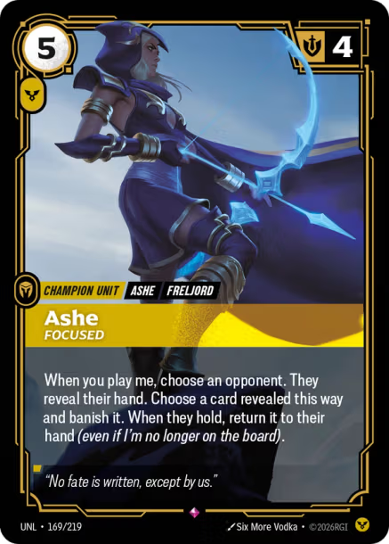 Ashe - Focused Frente