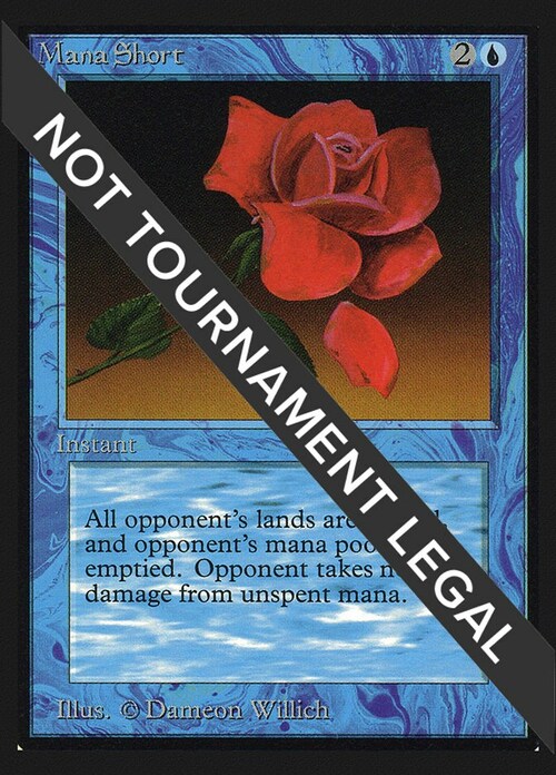 Mana Short Card Front