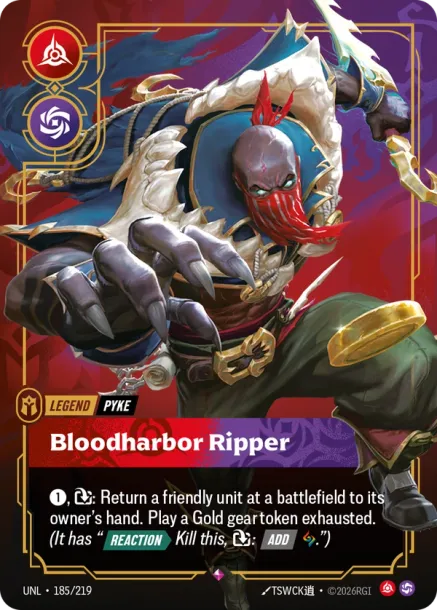 Bloodharbor Ripper Card Front