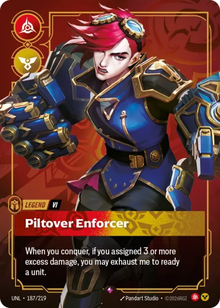 Piltover Enforcer Card Front