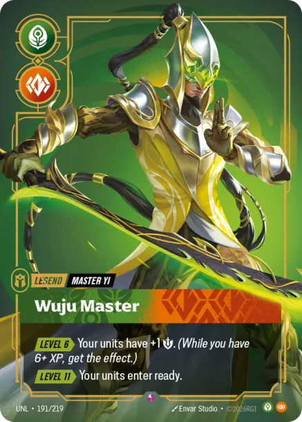 Wuju Master Card Front