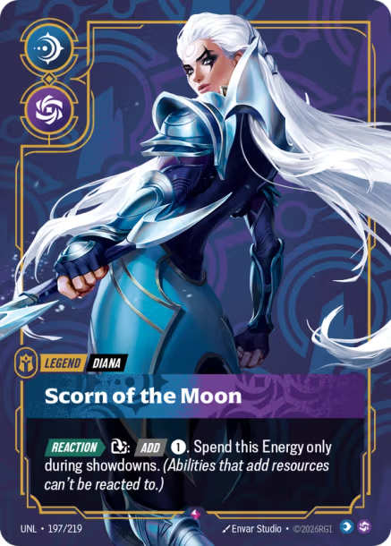 Scorn of the Moon Card Front