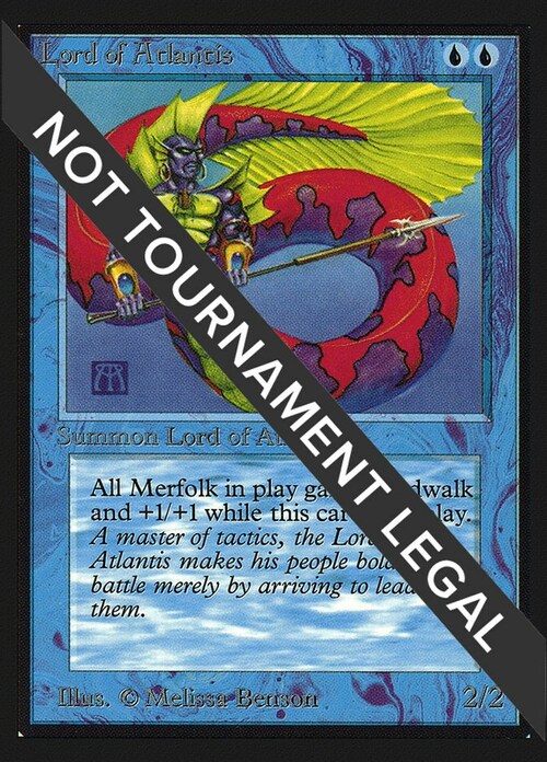Lord of Atlantis Card Front