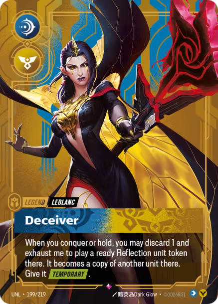 Deceiver Card Front