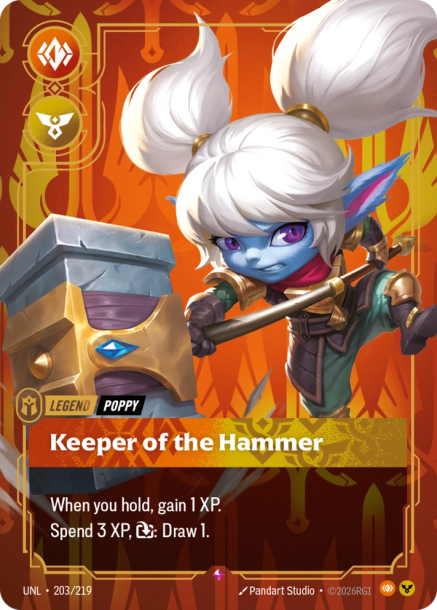 Keeper of the Hammer Card Front