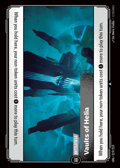 Vaults of Helia Card Front