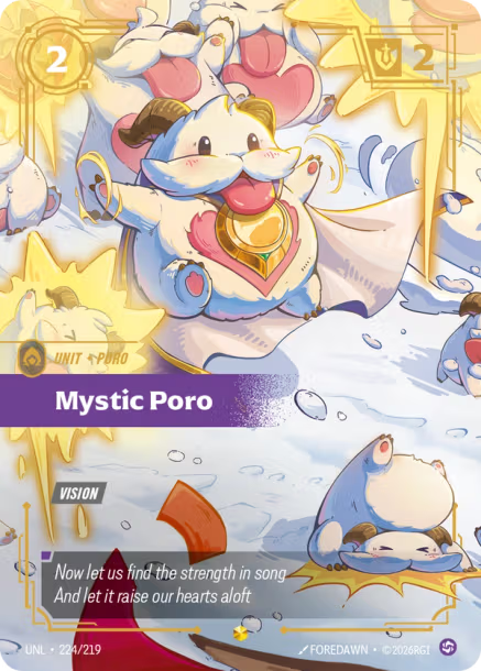 Mystic Poro Frente
