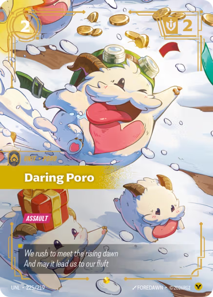 Daring Poro Frente