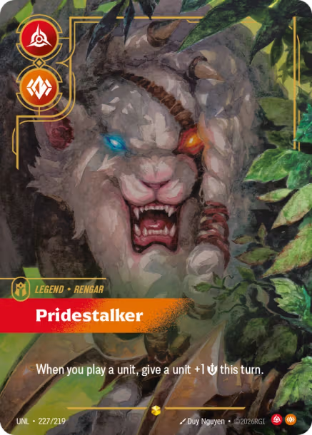 Pridestalker Card Front