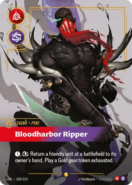 Bloodharbor Ripper Card Front