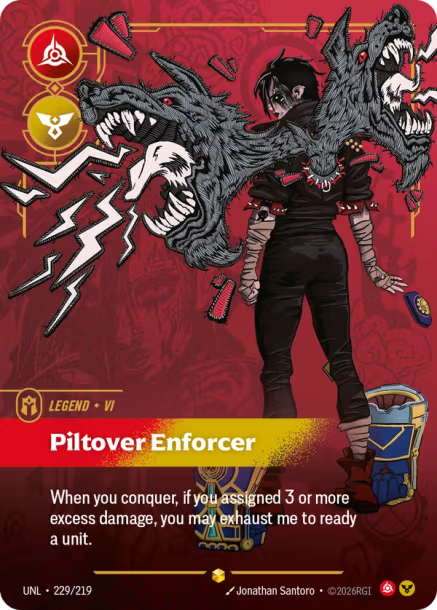 Piltover Enforcer Card Front