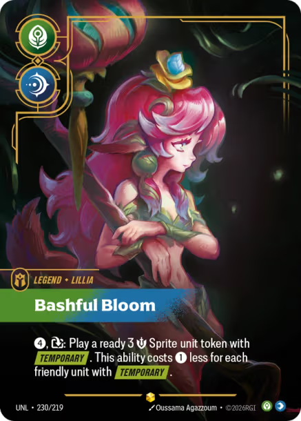 Bashful Bloom Card Front
