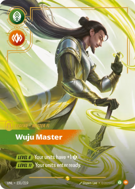Wuju Master Card Front