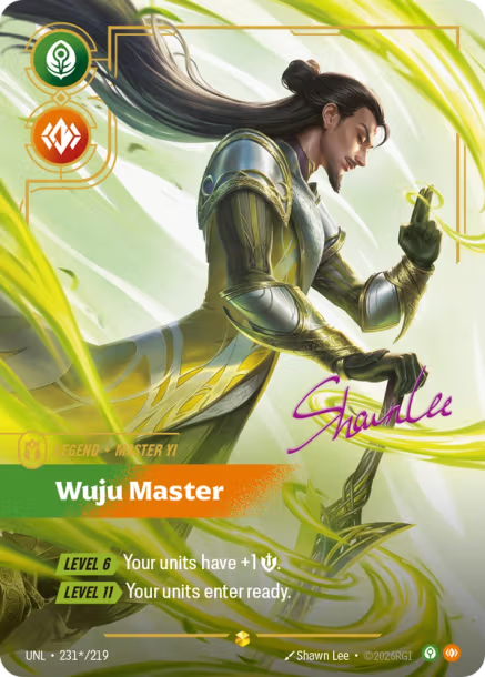 Wuju Master Card Front