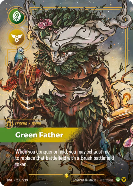 Green Father Frente