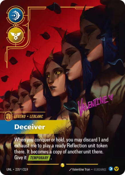 Deceiver Card Front