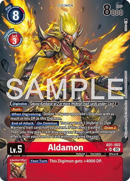 Aldamon Card Front