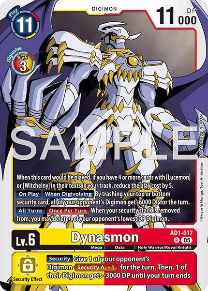 Dynasmon Card Front
