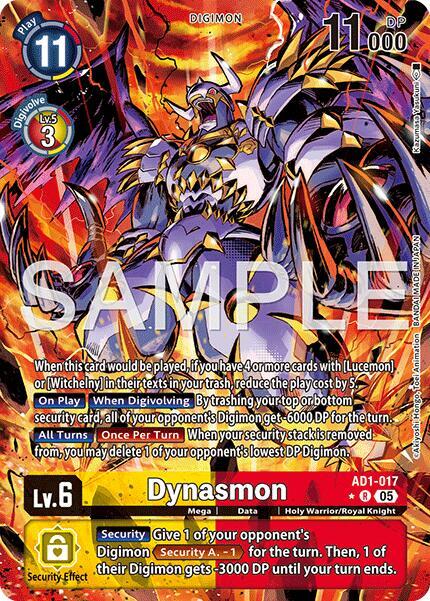 Dynasmon Card Front