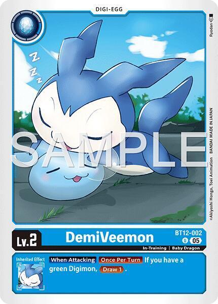 DemiVeemon Card Front