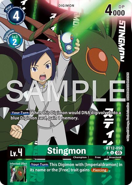 Stingmon Card Front