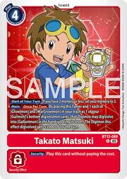 Takato Matsuki · Reprint BT12-089