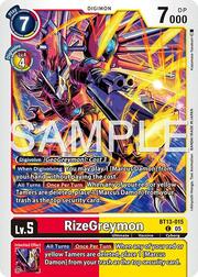 RizeGreymon · Reprint BT13-015