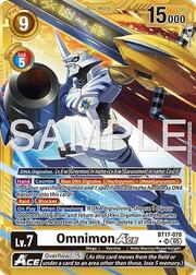 Omnimon ACE · Gold Border BT17-078g