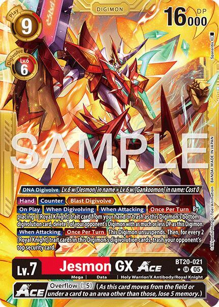 Jesmon GX Ace Frente