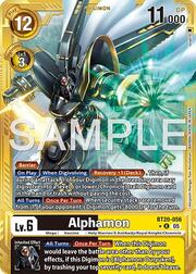 Alphamon · Gold Border BT20-056g