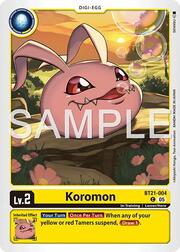 Koromon · Reprint BT21-004