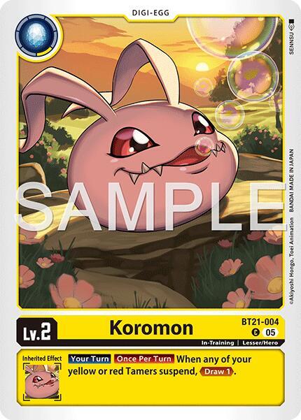 Koromon Frente