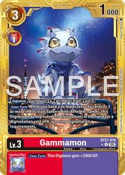 Gammamon · Gold Border BT21-010g