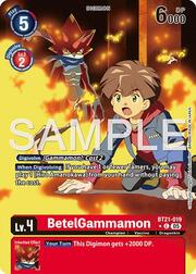 BetelGammamon · Alternate Art BT21-019g